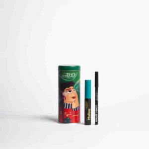 Zöld ajándék csomag  (#follow Volumennövelő szempillaspirál+Long lasting Szemceruza 01L)