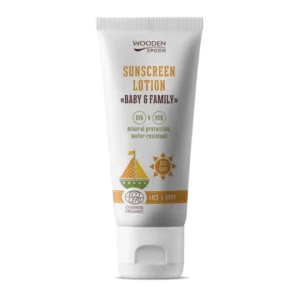 Wooden Spoon Bio naptej és testápoló SPF 30 (100 ml)