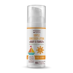 Wooden Spoon Bio naptej és testápoló SPF 30 (50 ml)