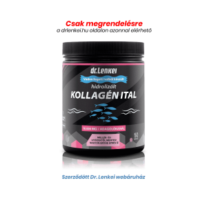 Dr. Lenkei Halkollagén eperízű  - 50 adag