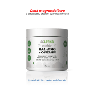 Dr. Lenkei Kal-Mag italpor C-vitaminnal - natúr